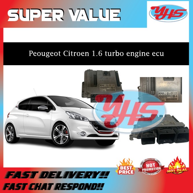 Used PEUGEOT Citroen 1.6 turbo engine ecu 0261S04626