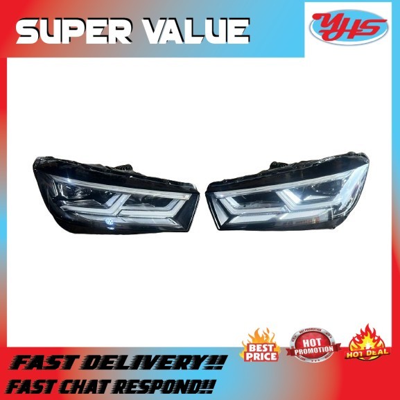 NEW CAR OUT AUDI Q5 2018/2023 HEAD LAMP RH LH (RH) thumbnail