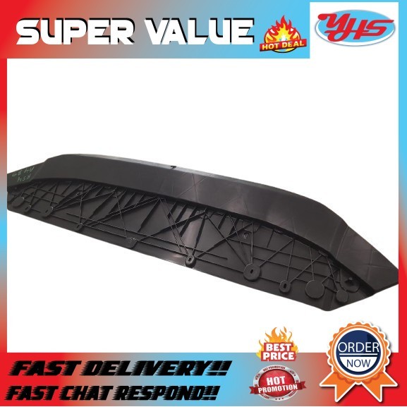 AUDI RS4 B9 FRONT BUMPER LOWER SPOILER (CENTER) / FRONT LIP (INNER PIECE) OEM BRAND (2016-2020)
