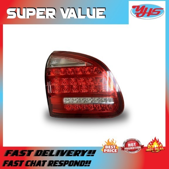 USED ORI PORSCHE CAYENNE 958 2014-2016 INNER TAIL LIGHT LAMP LH