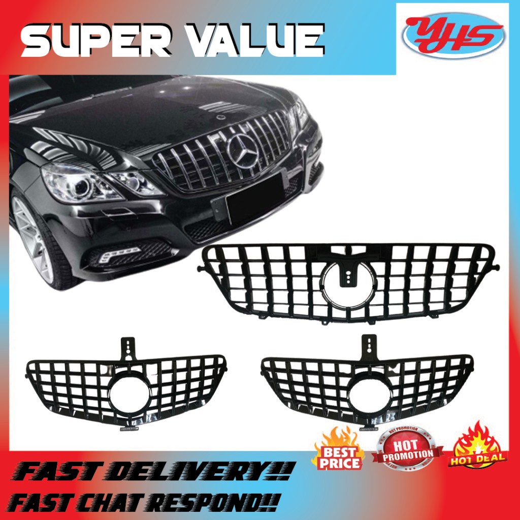 Mercedes Benz W212 09-13 GT Grille Black OEM Taiwan