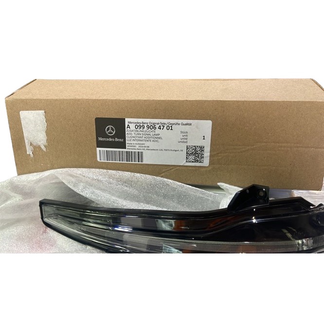 USED ORI MERCEDES W213-238-205 2014-2018 FRONT LH SIDE MIRROR  LIGHT thumbnail