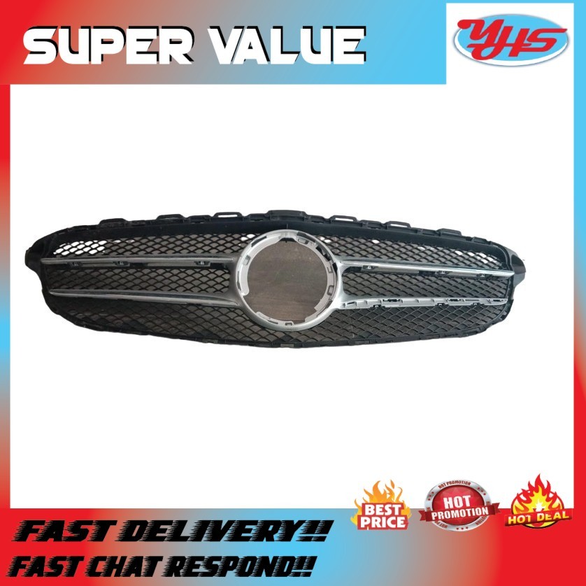 USED ORI MERCEDES BENZ CCLASS W205  FRONTGRILL