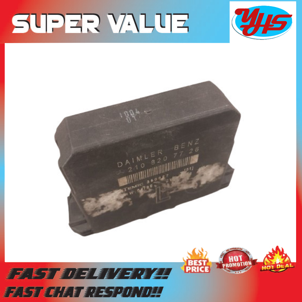 USED ORIGINAL MERCEDEZ BENZ CLK CLASS E CLASS W208 W210 1996-2003 DOOR CONTROL MODULE FRONT LEFT thumbnail