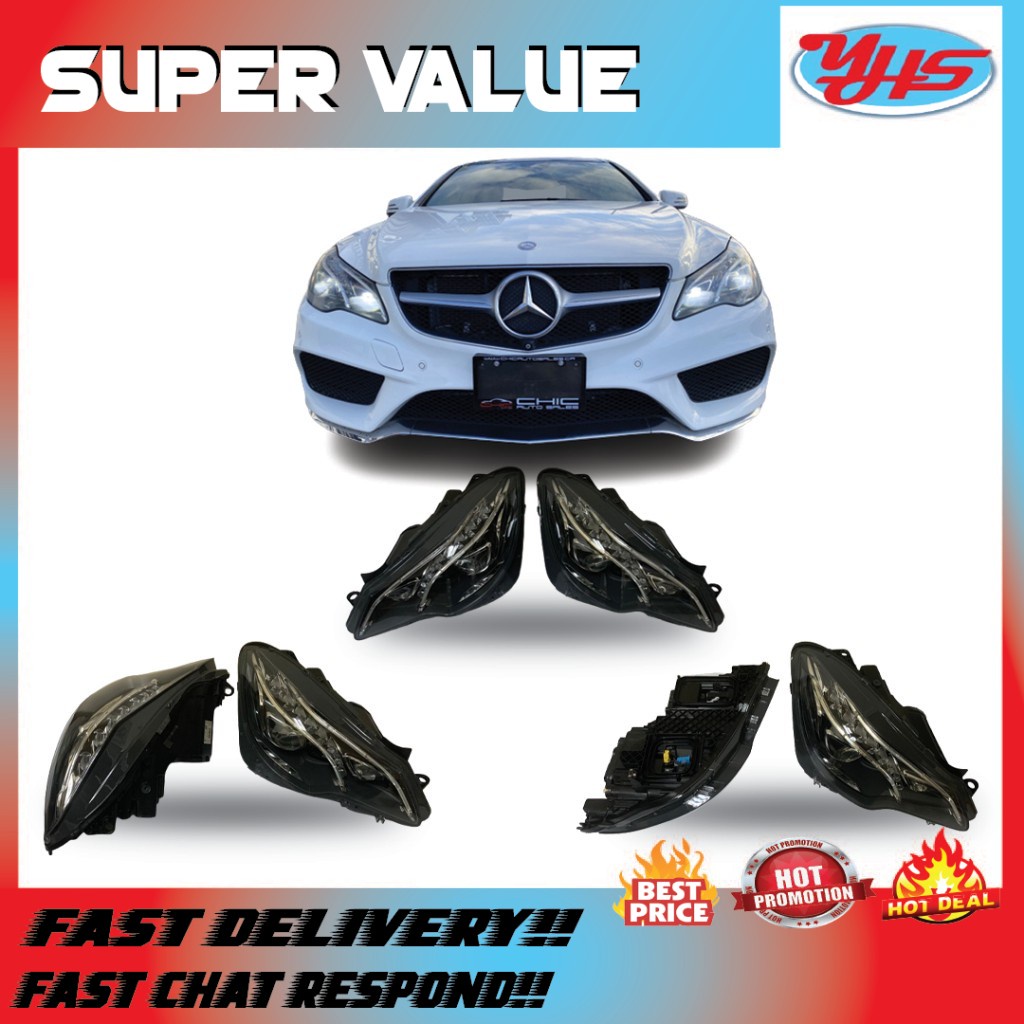 Used Ori Mercedes Benz New model W207 Coupe Head Light A2079064100 (lampu depan) (RH)