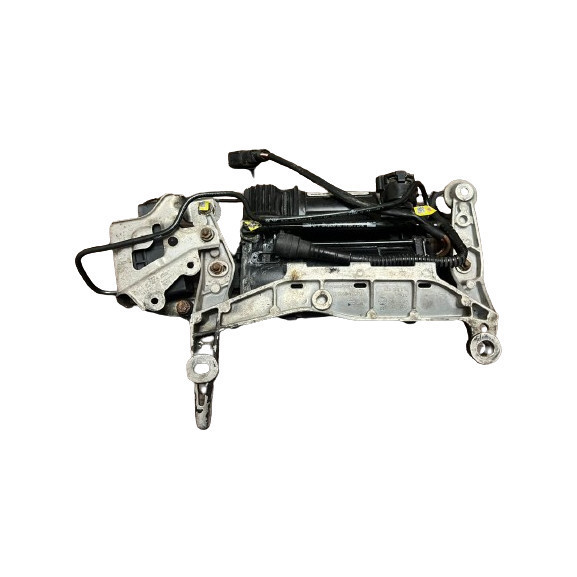 USED ORI AUDI Q7 4L PORSCHE CAYENNE 2012-2016 AIR SUSPENSION COMPRESSOR WITH VALVE BLOCK thumbnail