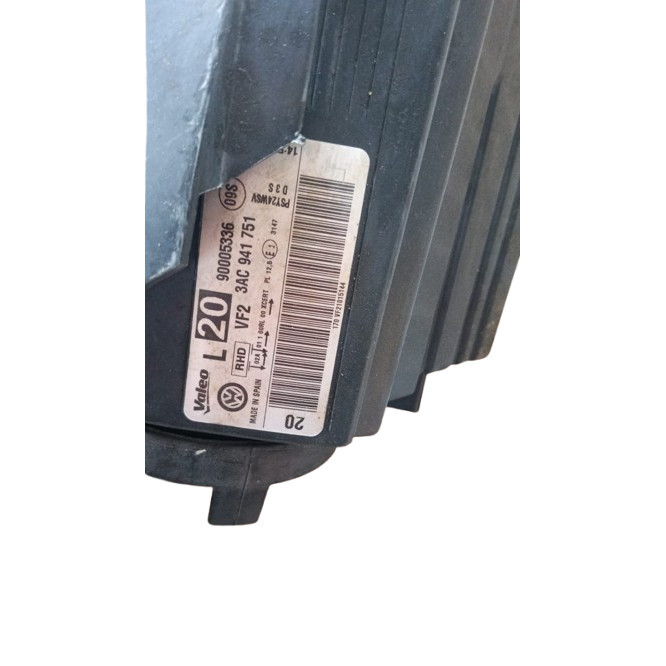 VW PASSAT B7  HEAD LAMP UNIT LH USED ORIGINAL (2014-2018) thumbnail