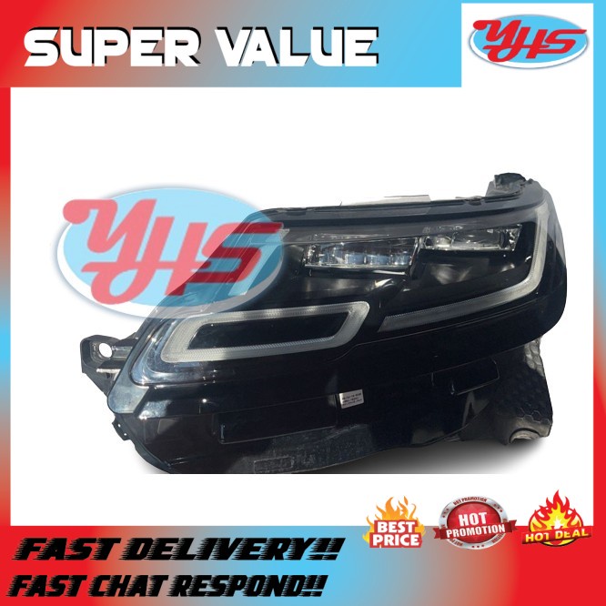 USED ORIGINAL RANGER ROVER VELAR L560 head lamp HEADLIGHT