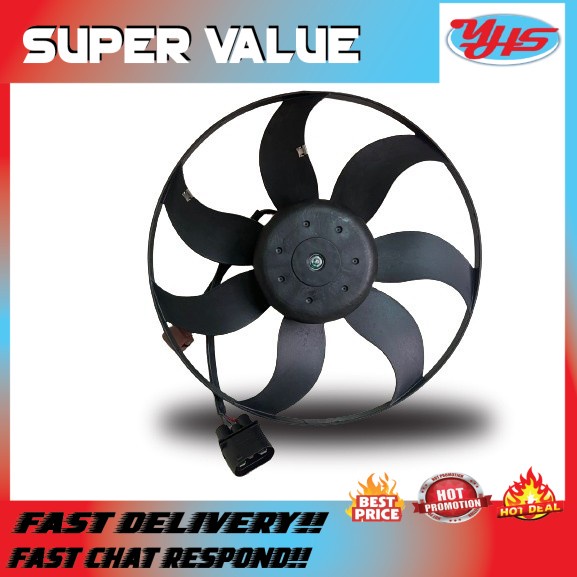 OEM VIKA VOLKSWAGEN AUDI B7 GOLF PASSAT EOS 2014-2017 RADIATOR FAN