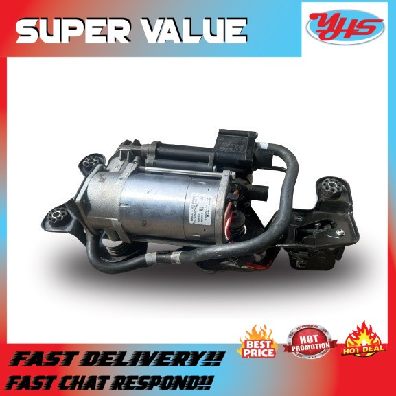 USED ORI BMW X5 F15-16 2015-2020 AIR SUSPENSION COMPRESSOR PUMP