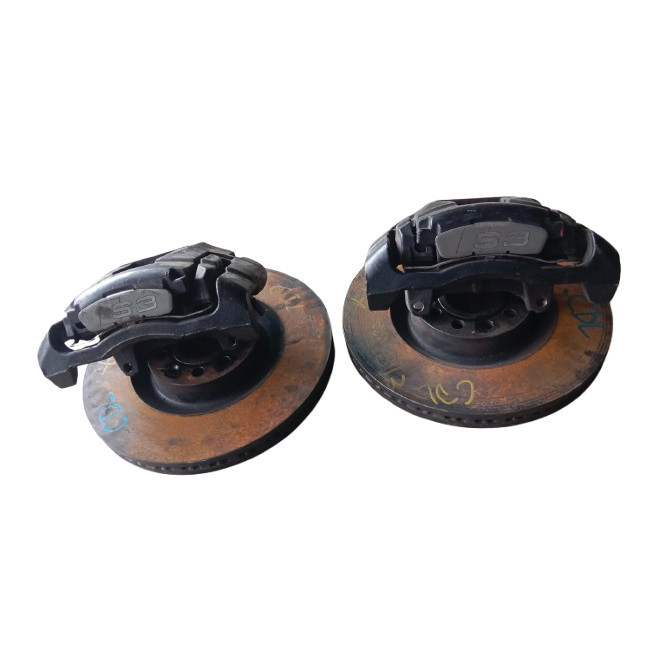 AUDI A3 8VO S3 CDL FRONT CALIPER N DISC PLATE SET USED ORIGINAL (2014-2019) thumbnail
