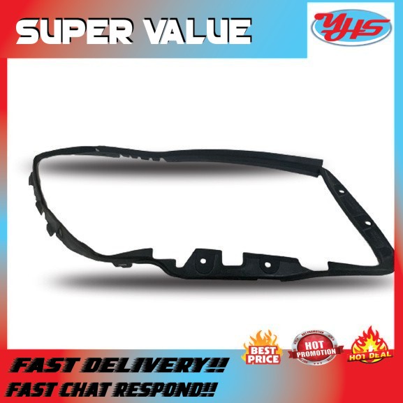 USED ORI MERCEDES-BENZ W117 CLA 2015-2017 FRONT RIGHT LAMP SEALING FRAME