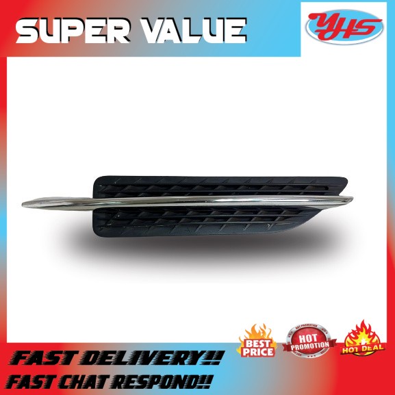 USED ORI MERCEDES SLK 172 2013-2018 FRONT RIGHT FENDER GRILLE