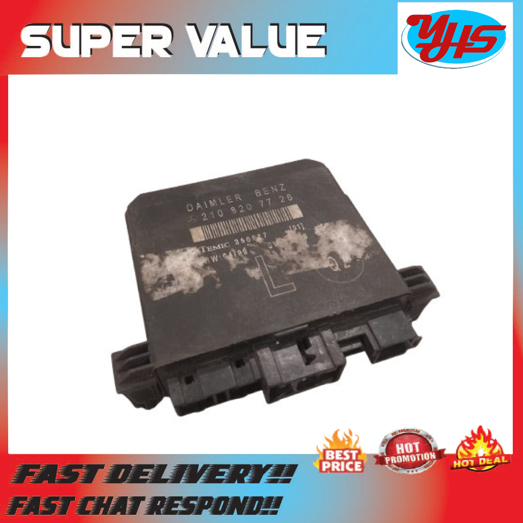 USED ORIGINAL MERCEDEZ BENZ CLK CLASS E CLASS W208 W210 1996-2003 DOOR CONTROL MODULE FRONT LEFT thumbnail
