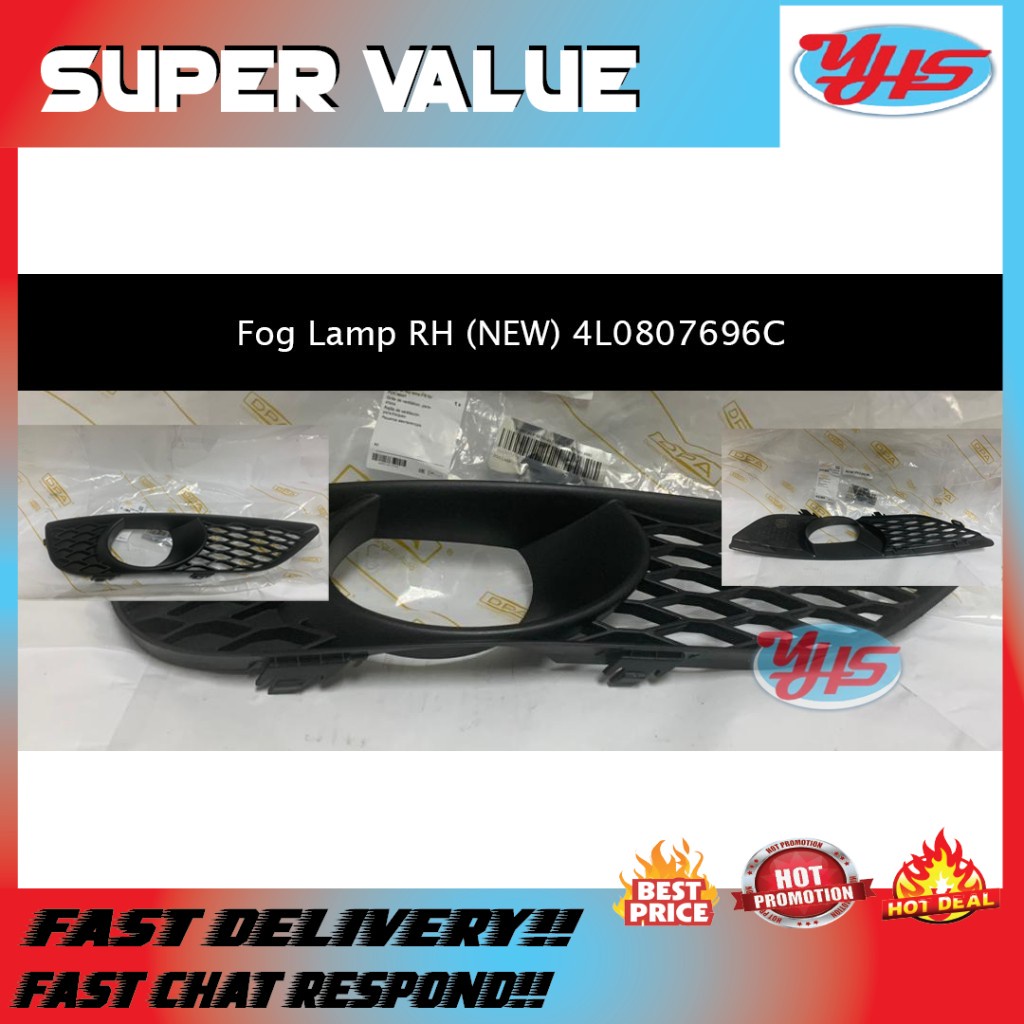 New Fog Lamp RH Q7  4L0807696C