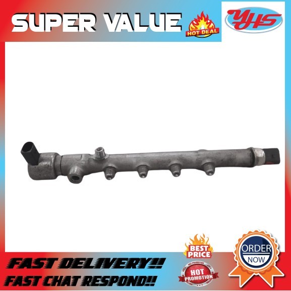 USED ORIGINAL MERCEDES BENZ W212 651 HYBRID 2012-2018 HIGH PRESSURE FUEL INJECTION RAIL