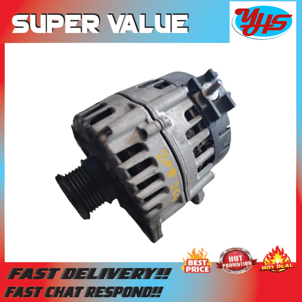 USED ORIGINAL MERCEDES W213-W205 264 ALTERNATOR 170A thumbnail