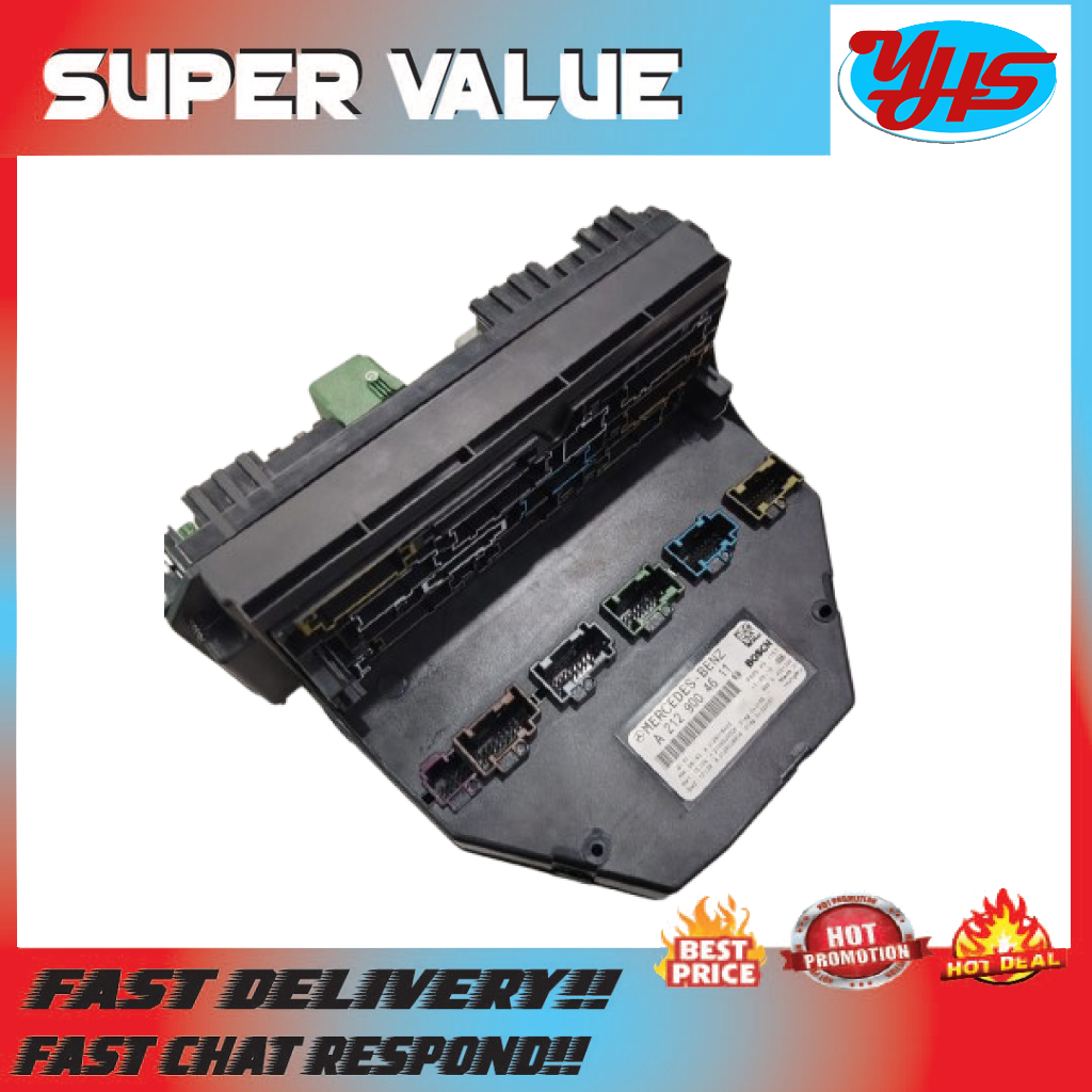 USED ORIGINAL MERCEDES W204 C-CLASS W212 ECLASS FUSE BOX CENTRAL ELECTRICS SAM (2011-2013) thumbnail