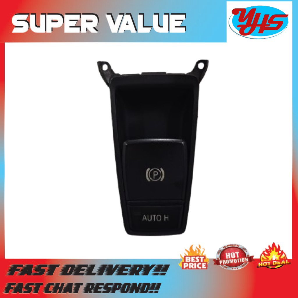 BMW X5 E70 X6 E71 CENTER CONSOLE EMERGENCY BRAKE BUTTON SWITCH USED ORIGINAL (2011-2014) thumbnail