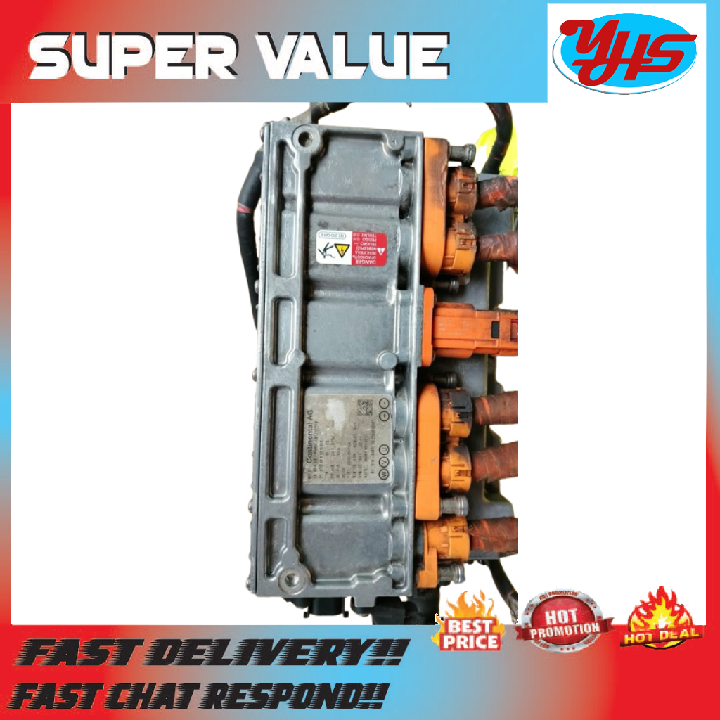 PORSCHE CAYENNE BATTERY VOLTAGE CONVERTER USED ORIGINAL (2018-2022) thumbnail