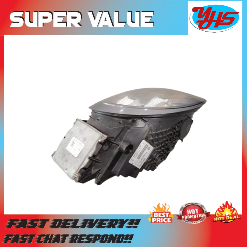PORSCHE 991 GTS LED HEADLIGHT LEFT COMPLETE USED ORIGINAL (2018-2023) thumbnail