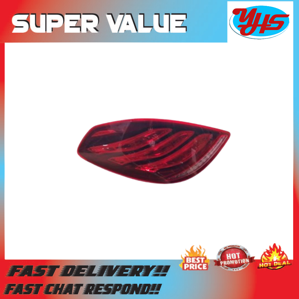 MERCEDES W222 REAR TAIL LIGHT LEFT SIDE USED ORIGINAL (2016-2023)