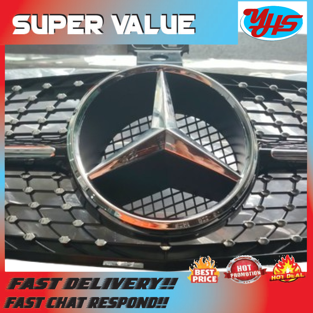 MERCEDES C CLASS W204 FRONT GRILLE OEM BRAND ORIGINAL (2014-2017) thumbnail