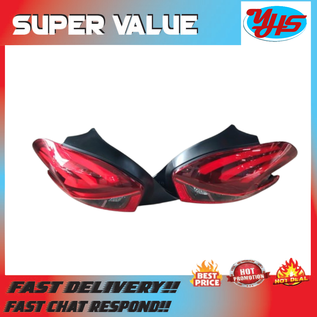 PEUGEOT PG208 NEW FACELIFT REAR TAIL LAMP/TAIL LIGHT USED ORIGINAL (2018-2022)