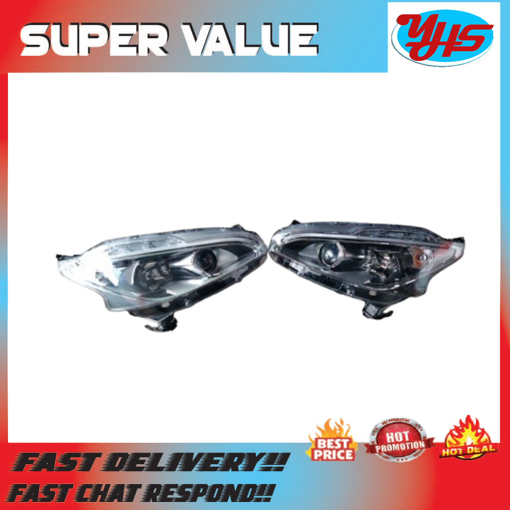 PEUGEOT PG208 NEW FACELIFE FRONT RIGHT HEADLIGHT HALOGEN HEADLAMP FITS USED ORIGINAL (2018-2022)