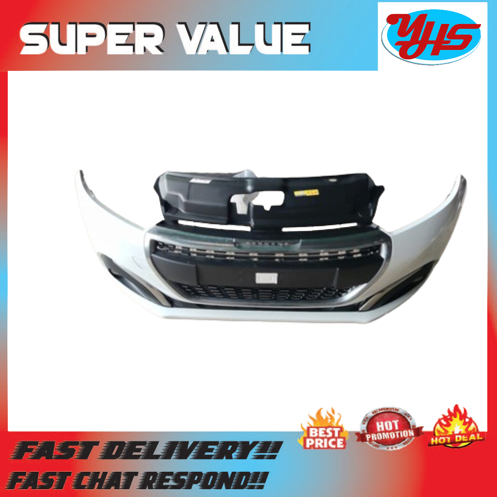 PEUGEOT PG208 NEW FACELIFT FRONT BUMPER COMPLETE USED ORIGINAL (2018-2022)