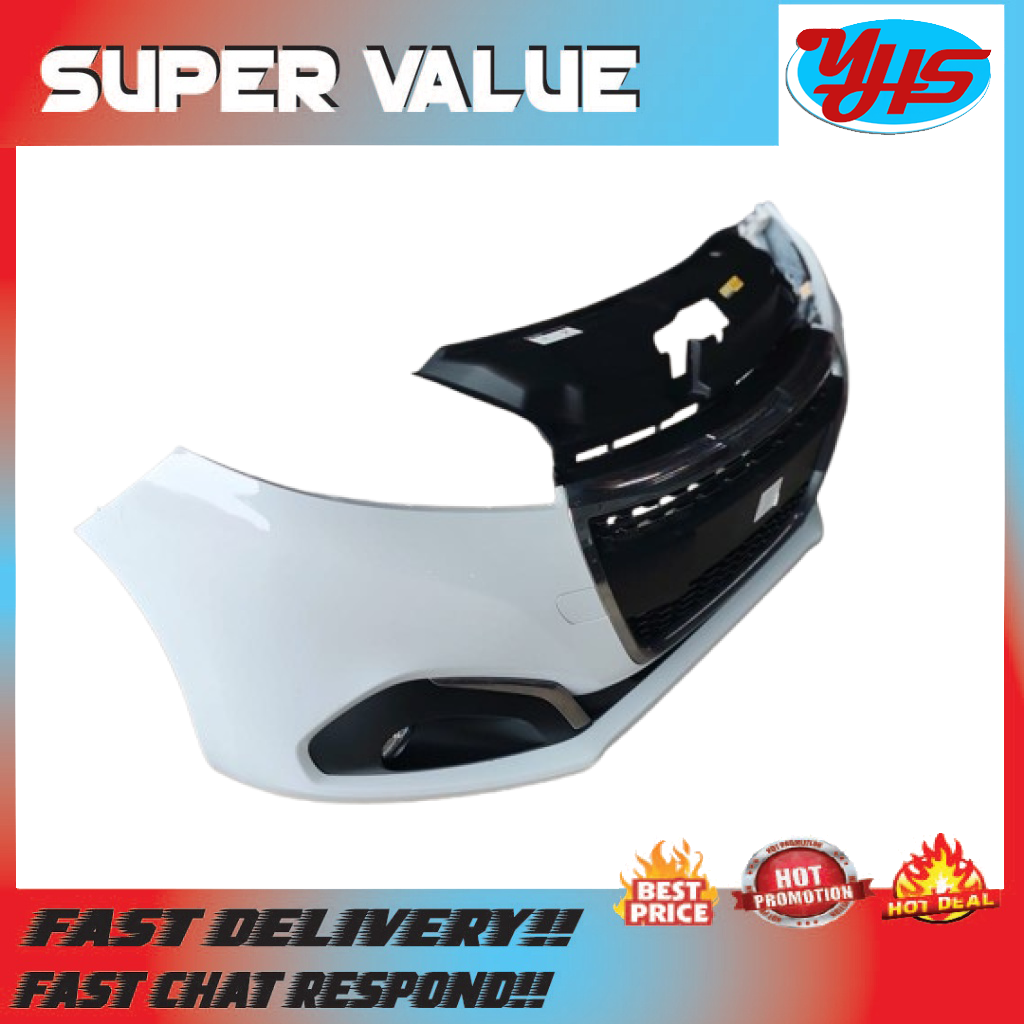 PEUGEOT PG208 NEW FACELIFT FRONT BUMPER COMPLETE USED ORIGINAL (2018-2022) thumbnail