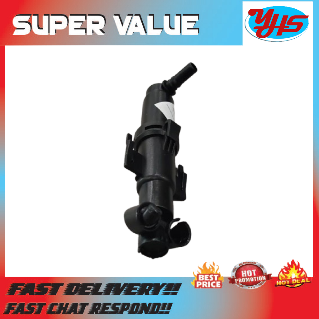 BMW F10-F18-F07 LEFT HEADLIGHT WASHER NOZZLE OEM BRAND (2014-2017)