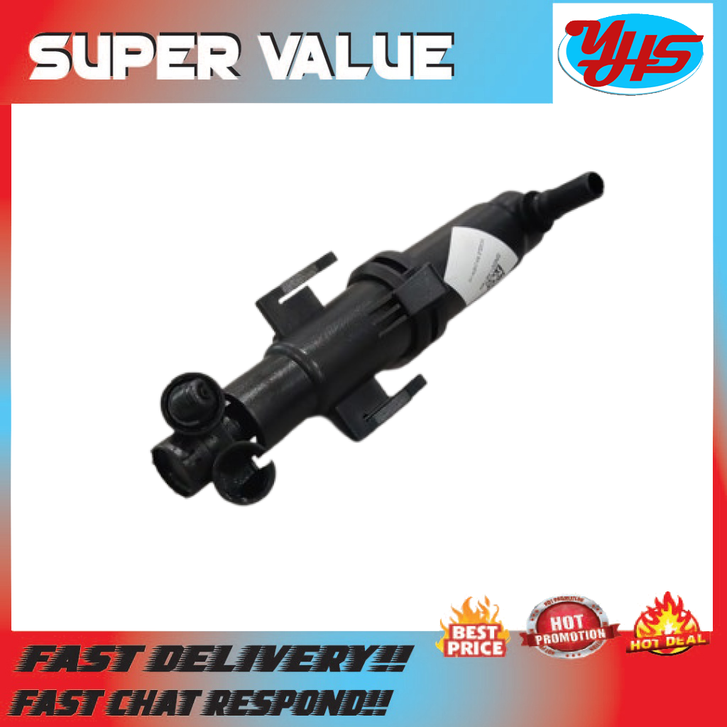 BMW F10-F18-F07 LEFT HEADLIGHT WASHER NOZZLE OEM BRAND (2014-2017) thumbnail