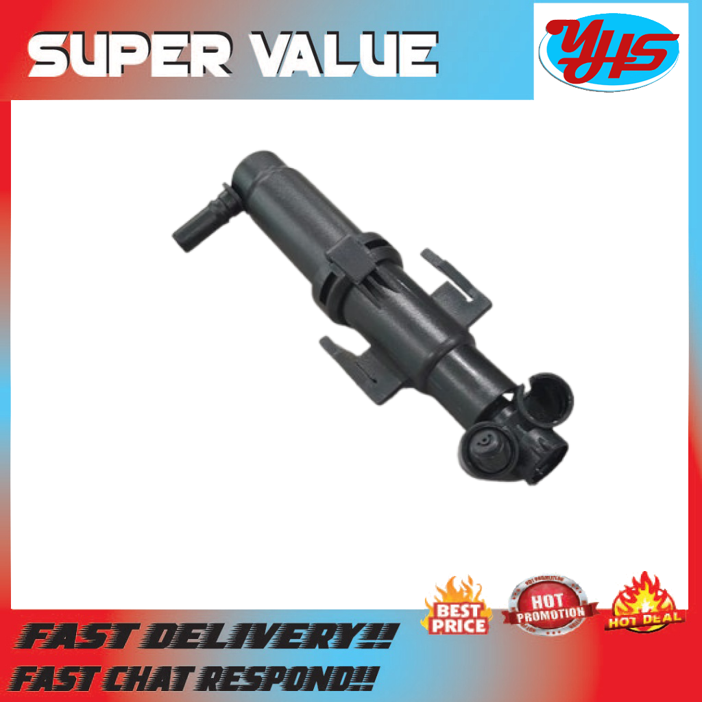 BMW F10-F18-F07 RIGHT HEADLIGHT WASHER NOZZLE OEM BRAND (2014-2017) thumbnail