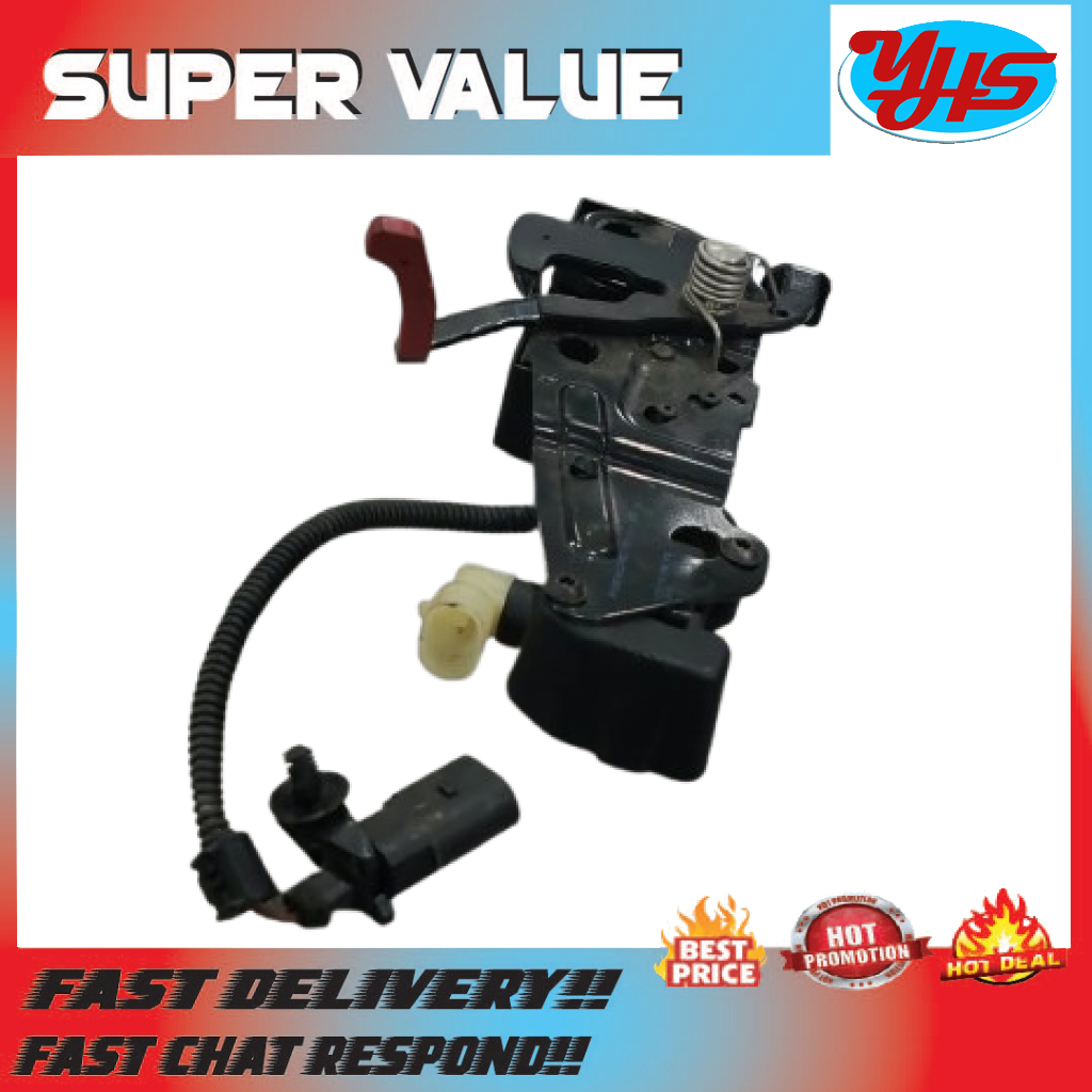 PORSCHE CAYENNE 9Y0 CARRERA 991 HOOD LATCH RELEASE ACTUATOR USED ORIGINAL (2019-2025) thumbnail