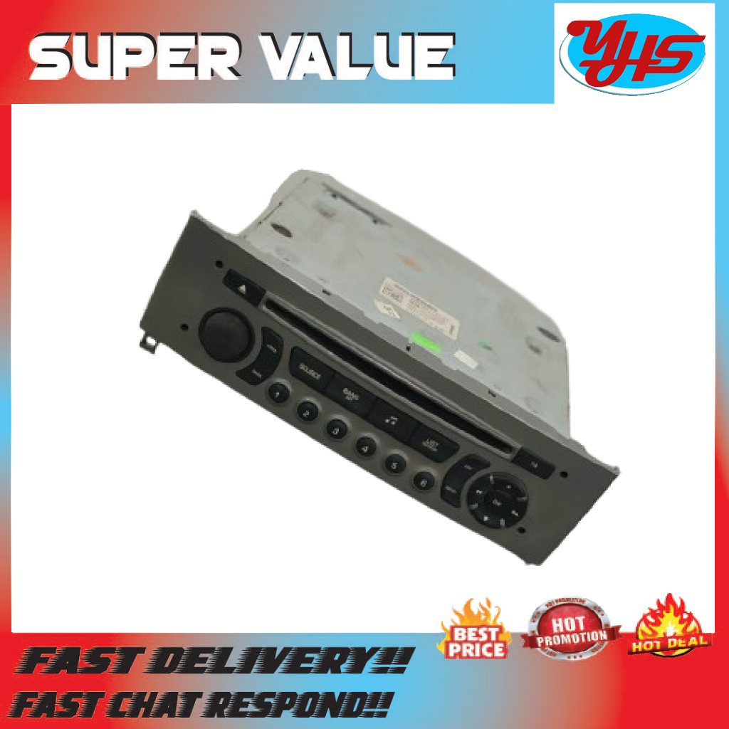 PEUGEOT PG308 T6 CD RADIO PLAYER UNIT MANUFACTURED USED ORIGINAL (2012-2016) thumbnail