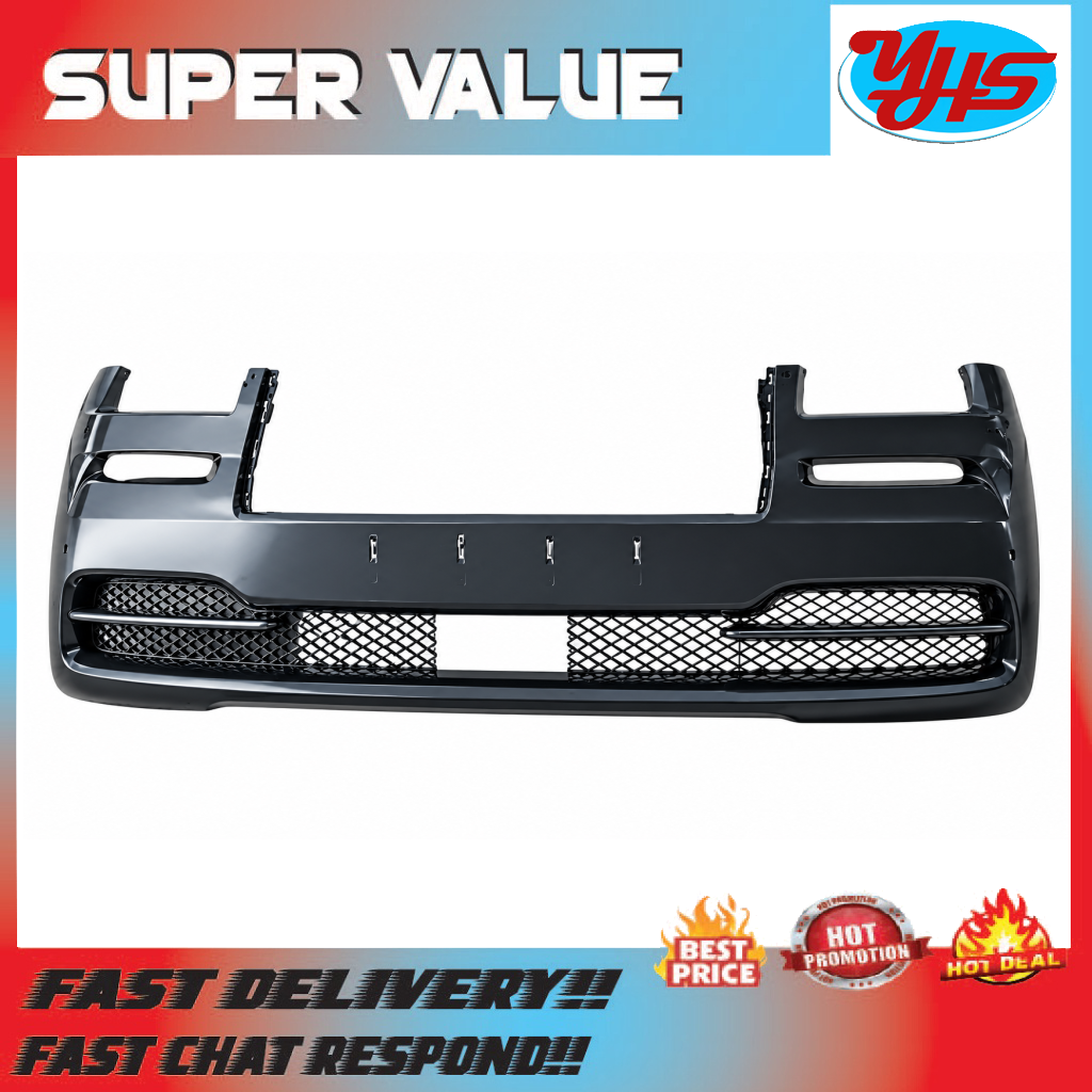 ROLLS ROYCE GHOST BUMPER COMPLETE WITH GRILLE AND HEADLAMP SET USED ORIGINAL (2015-2018) thumbnail