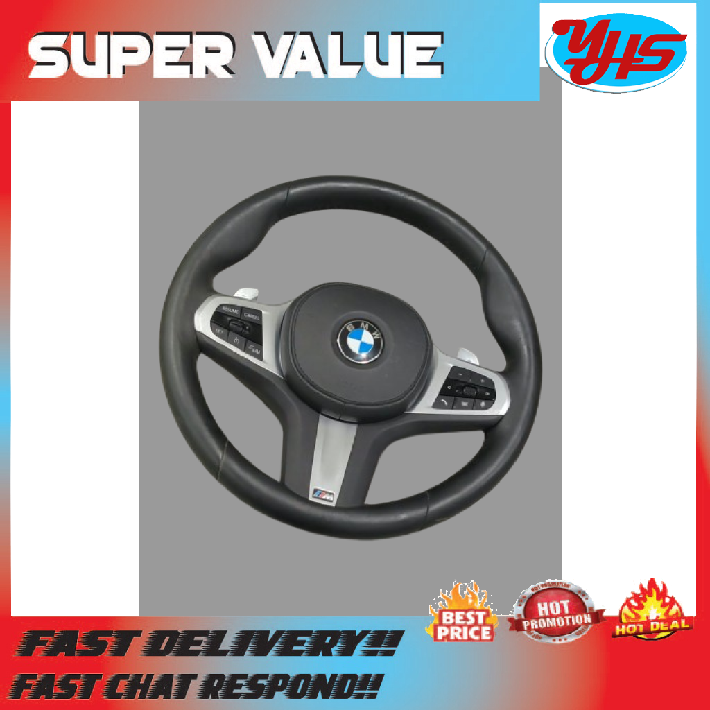 BMW X5 G02 STEERING WHEEL WITH AIRBAG USED ORIGINAL (2017-2024)
