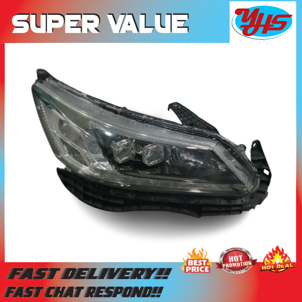 HONDA ACCORD T2N RIGHR & LEFT SIDE LED HEADLIGHT USED ORIGINAL (2015-2019) thumbnail