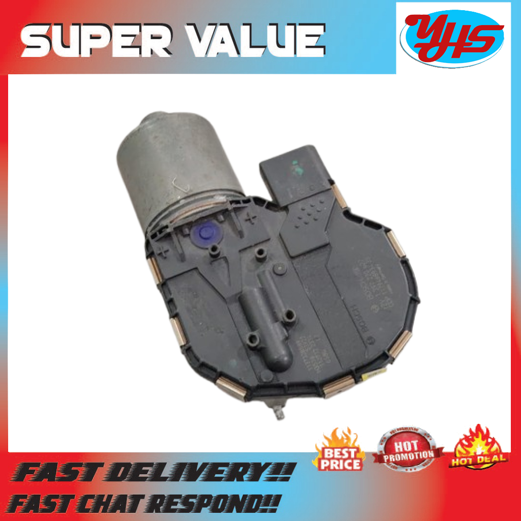 VOLKSWAGEN SHARAN 7N0 FRONT WINDSCREEN WIPER MOTOR USED ORIGINAL (2014-2018) thumbnail
