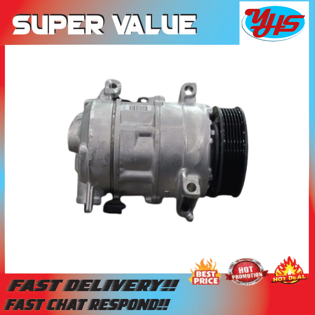 PEUGEOT PG3008-308-408 T9 AIR COND CONDITIONING COMPRESSOR NEW ORIGINAL (2016-2023) thumbnail