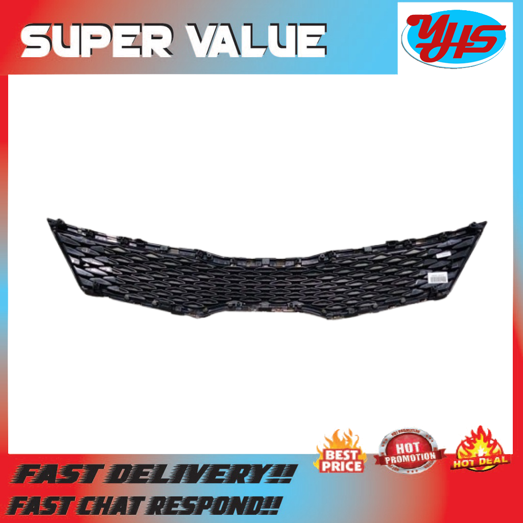 KIA 5 & HYUNDAI ABS SILVER FRONT BUMPER GRILLE NEW ORIGINAL (2016-2023) thumbnail