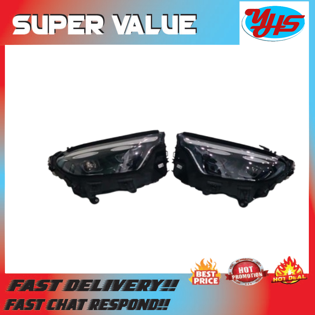 MERCEDES-BENZ GLC254 FRONT RIGHT LEFT HEADLIGHT USED ORIGINAL (2020-2026) thumbnail
