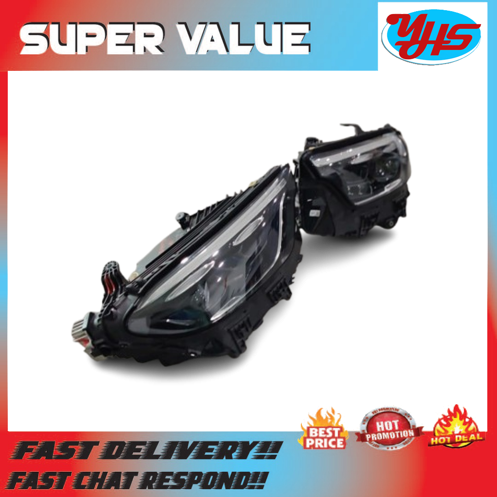 MERCEDES-BENZ GLC254 FRONT RIGHT LEFT HEADLIGHT USED ORIGINAL (2020-2026) thumbnail