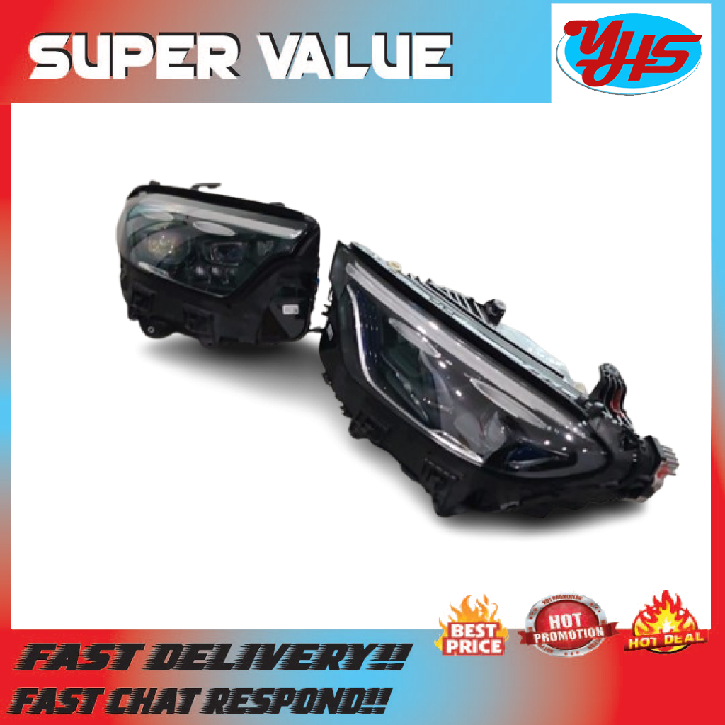 MERCEDES-BENZ GLC254 FRONT RIGHT LEFT HEADLIGHT USED ORIGINAL (2020-2026) thumbnail