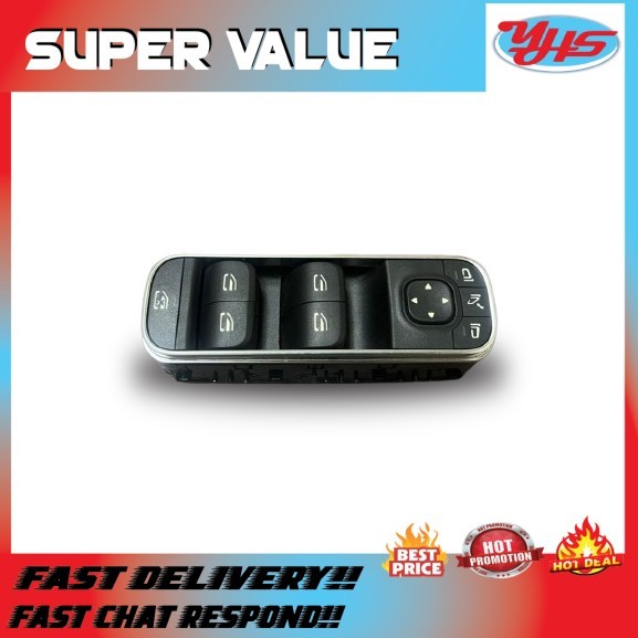 USED ORI MERCEDES ACLASS A220 CLA250 W118 W177 W247 2016-2022 POWER WINDOW SWITCH