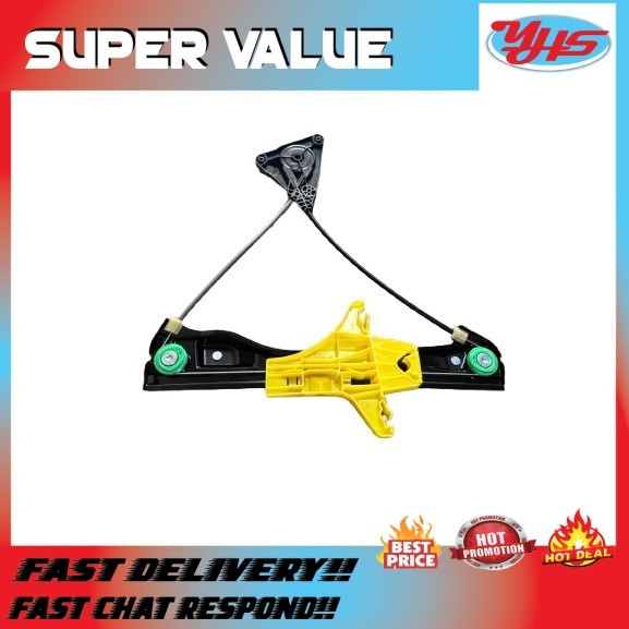 NEW ORI VW POLO WINDOW REGULATOR WITHOUT MOTOR