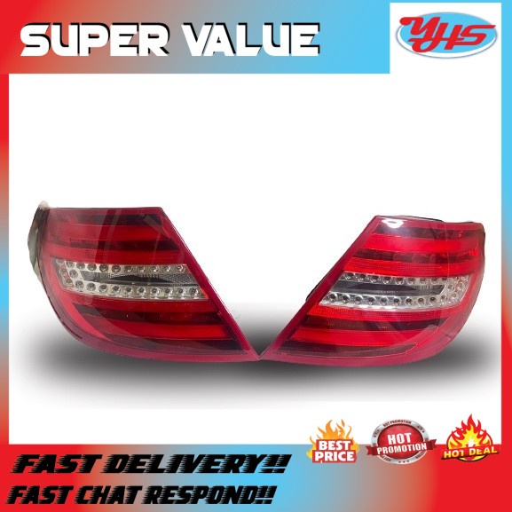 USED OEM MERCEDES C CLASS W204 2013-2017 TAIL LAMP (RIGHT) thumbnail