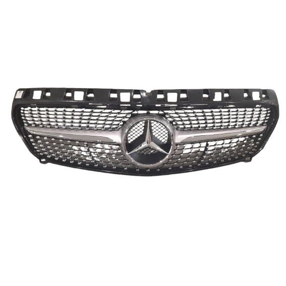 OEM BRAND MERCEDES BENZ A CLASS W176 2014-2018 FRONT DIAMOND BLACK GRILLE