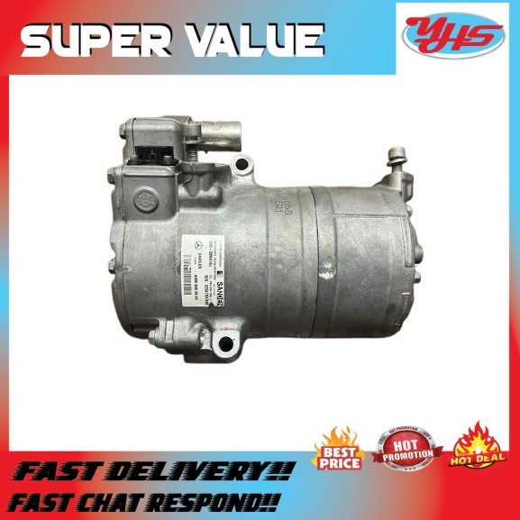 USED ORI MERCEDES W205 W213 AC COMPRESSOR